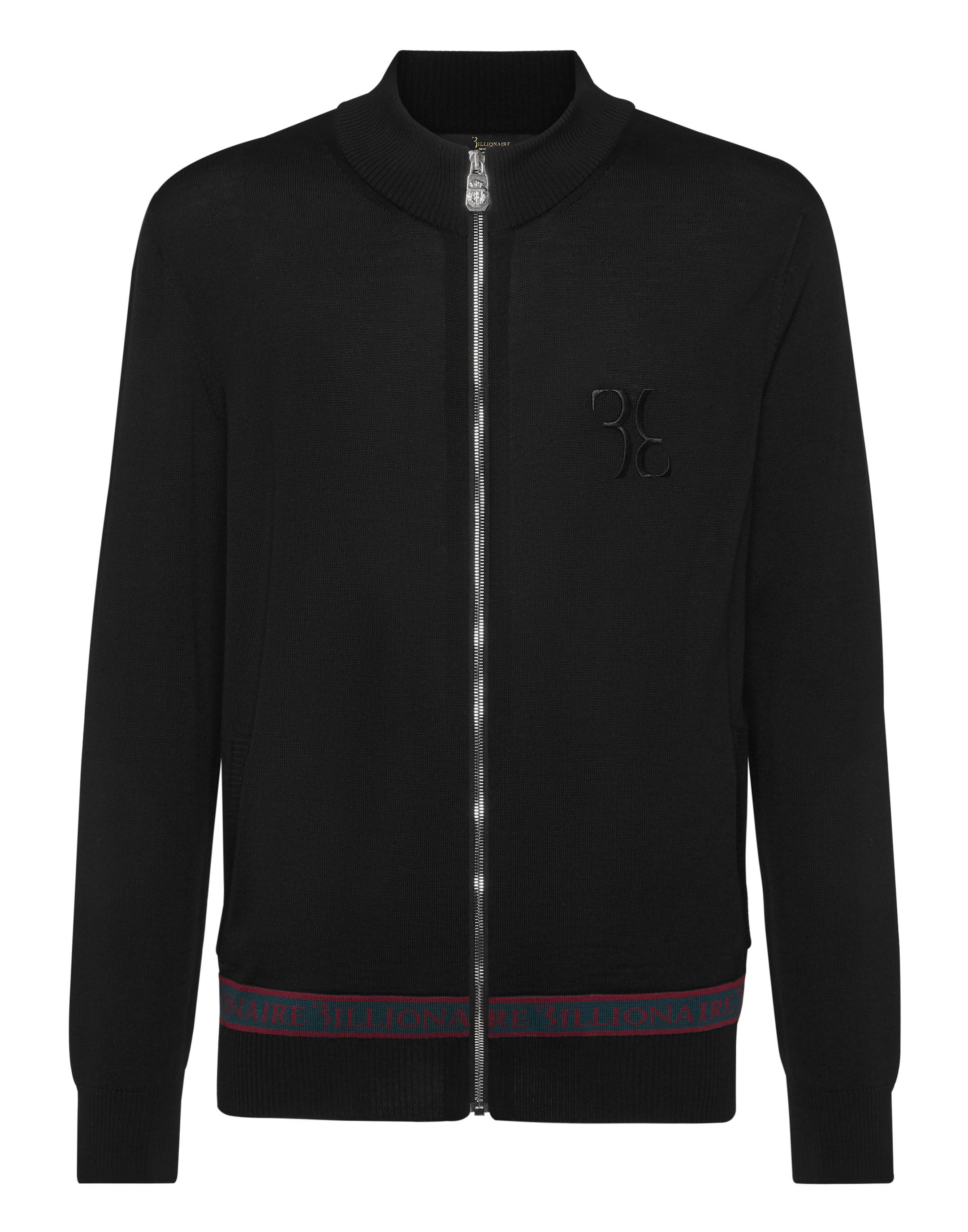Billionaire Wool and Silk Pullover full zip